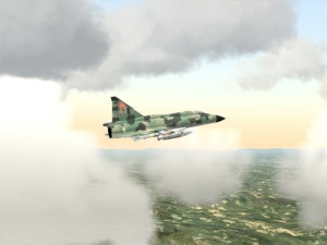 Screenshot of the SilverLining Sky, Cloud, and Weather SDK